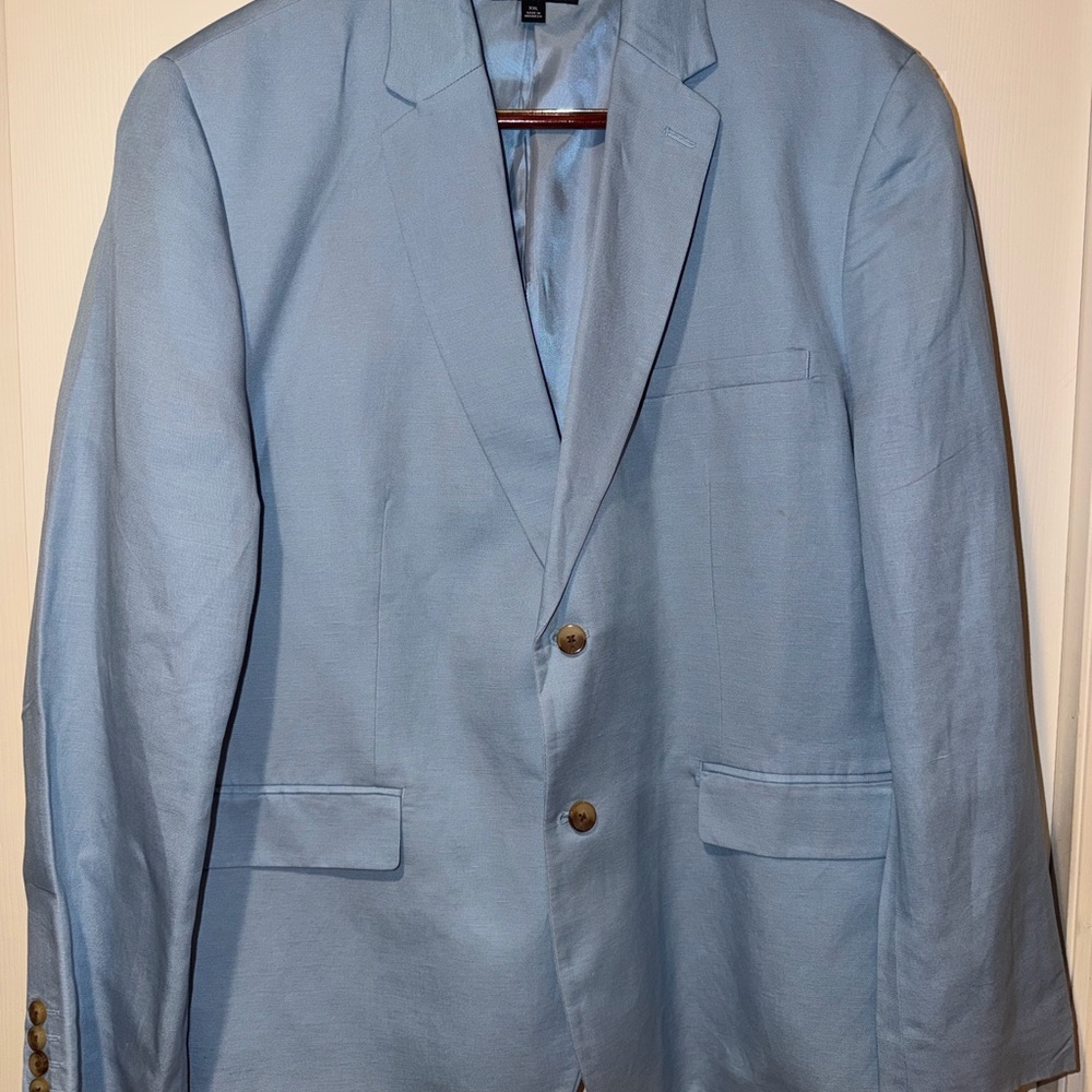 INC International Concepts Sky Blue Blazer